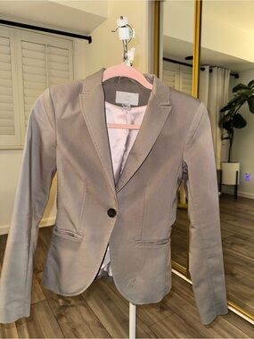 H&M Gray Women's Blazer Jacket